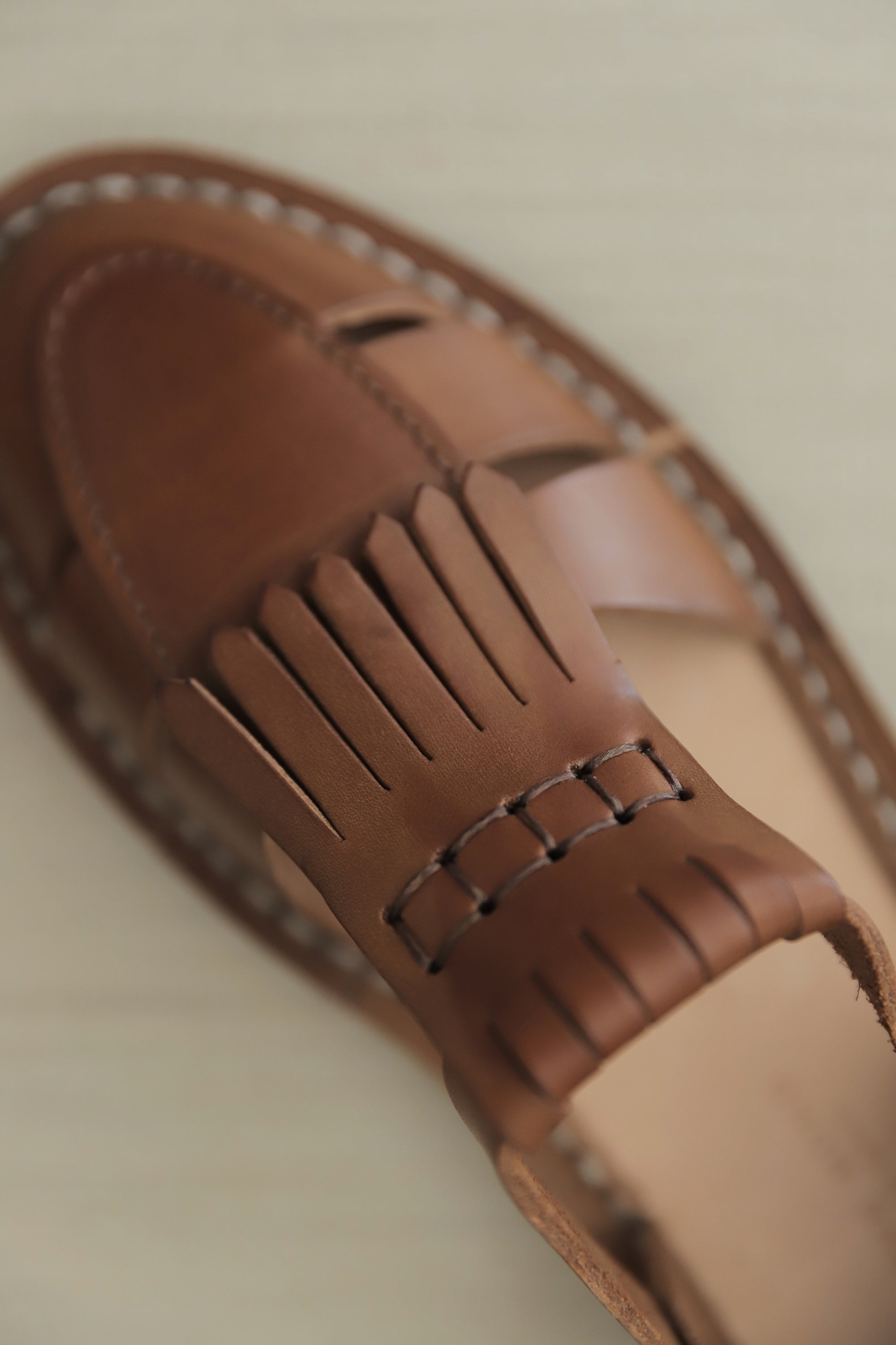 STEVE MONO - Artisanal Sandals 10/02 CHOCOLATE