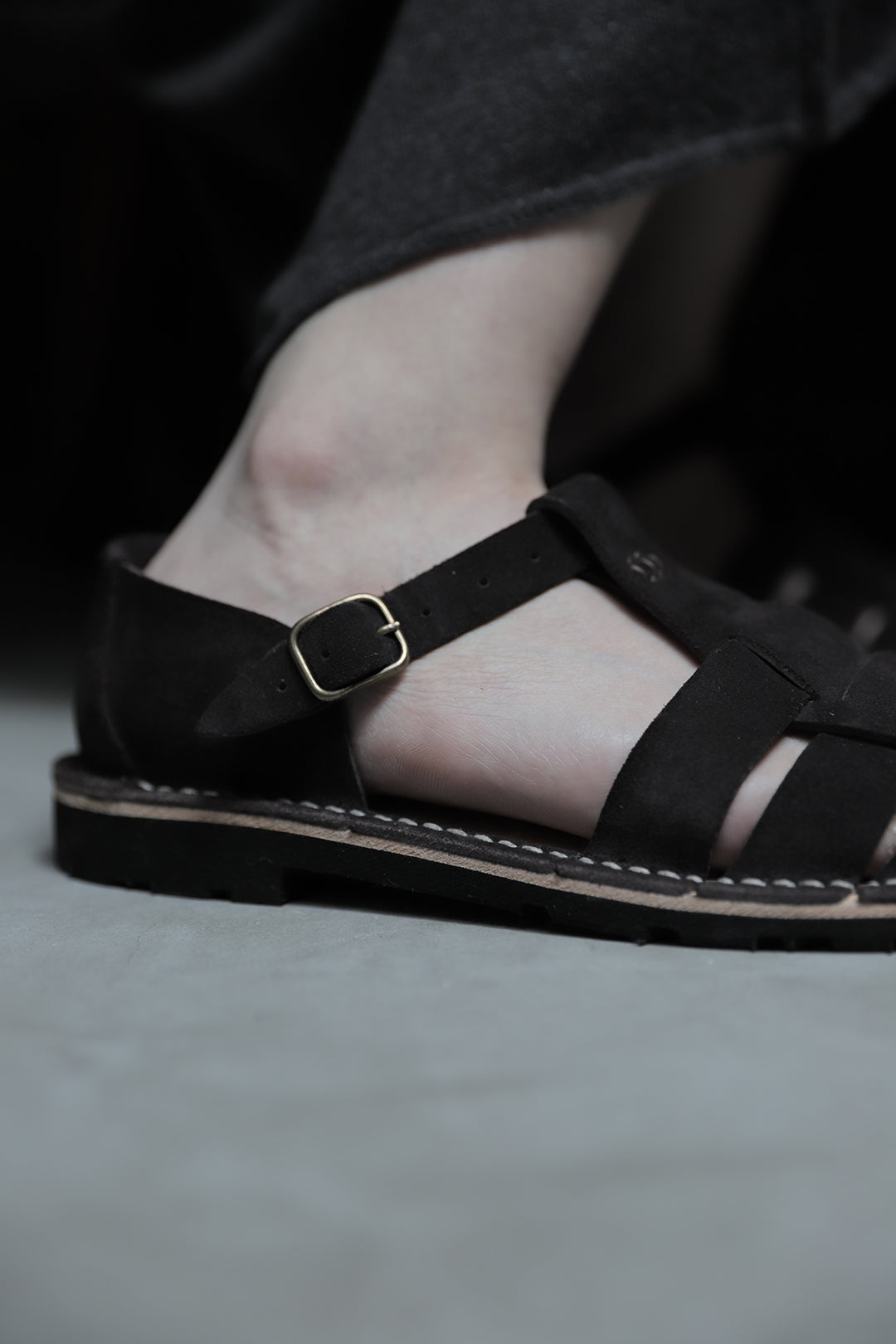 STEVE MONO - Artisanal Sandals 10/01 ESPRESSO