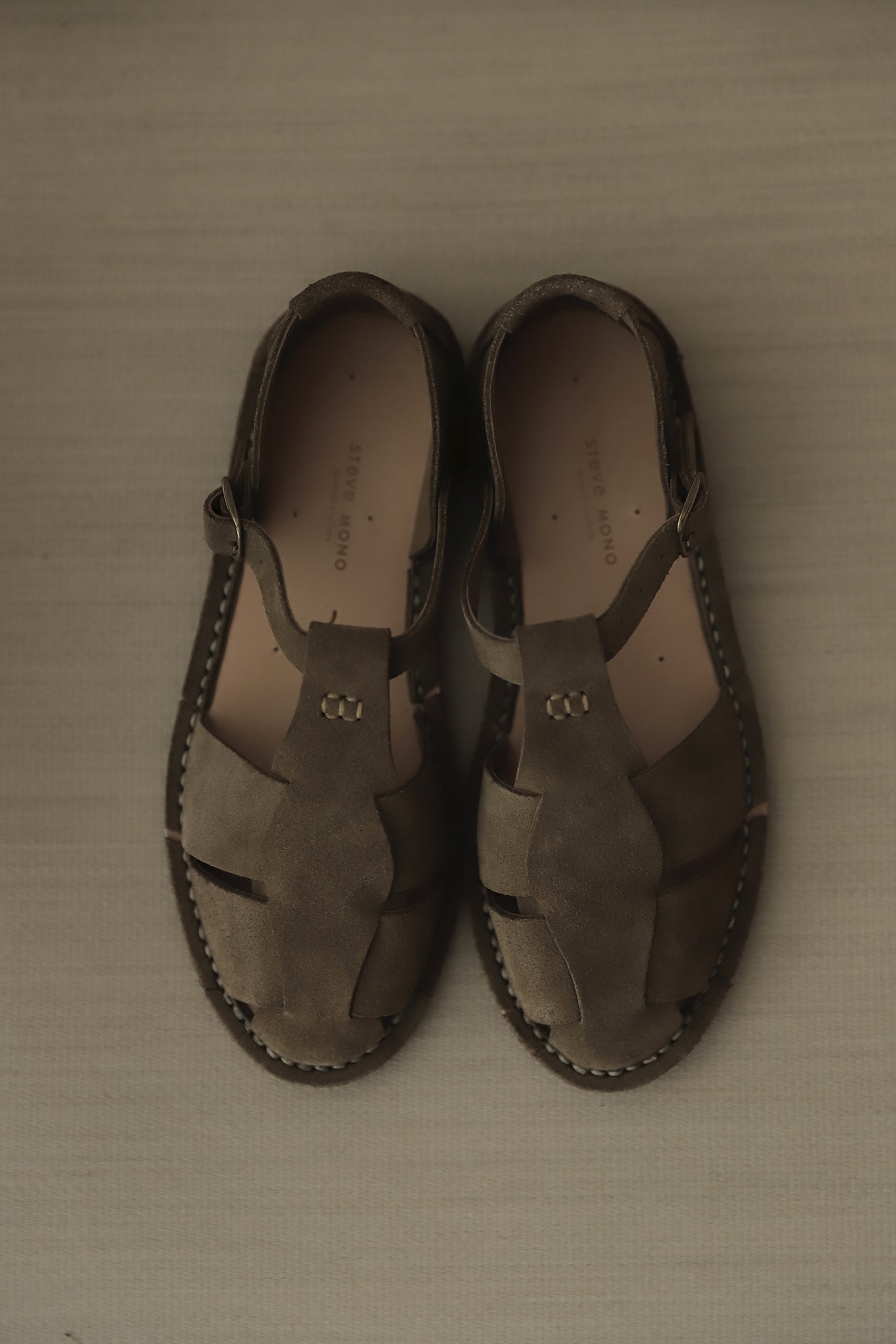 STEVE MONO - Artisanal Sandals 10/17 KHAKI