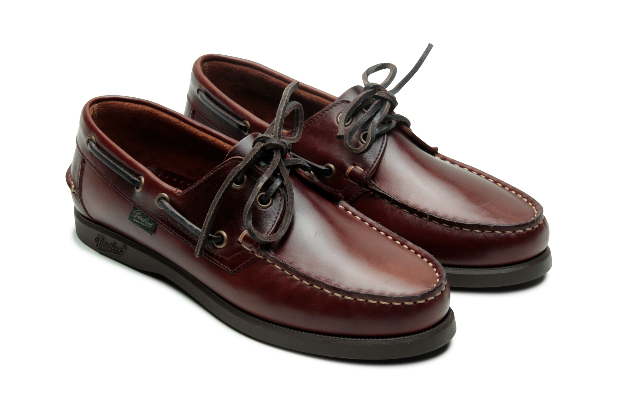PARABOOT BARTH / AMERICA MARRON 美品 Barth Boat Shoes - Marron America – Caine Clothiers