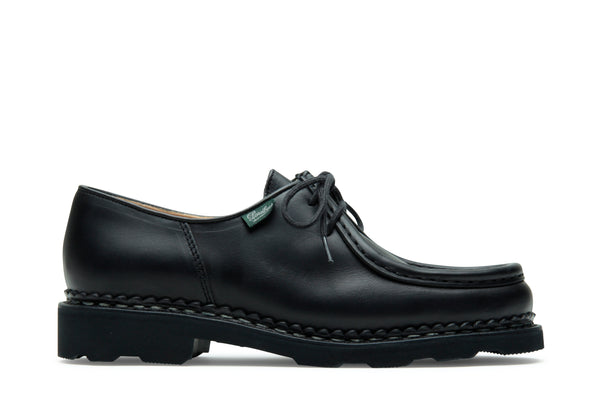 Paraboot MICHAEL II ブラック 42 27cm Paraboot Black Leather Michael Marche II – Universal Works