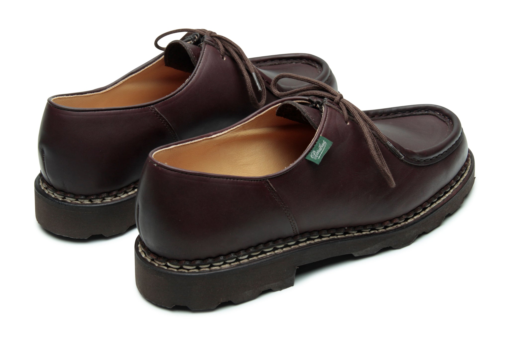 美品★Paraboot MICHAEL 42.5 CAFE Paraboot Michael Lisse Café