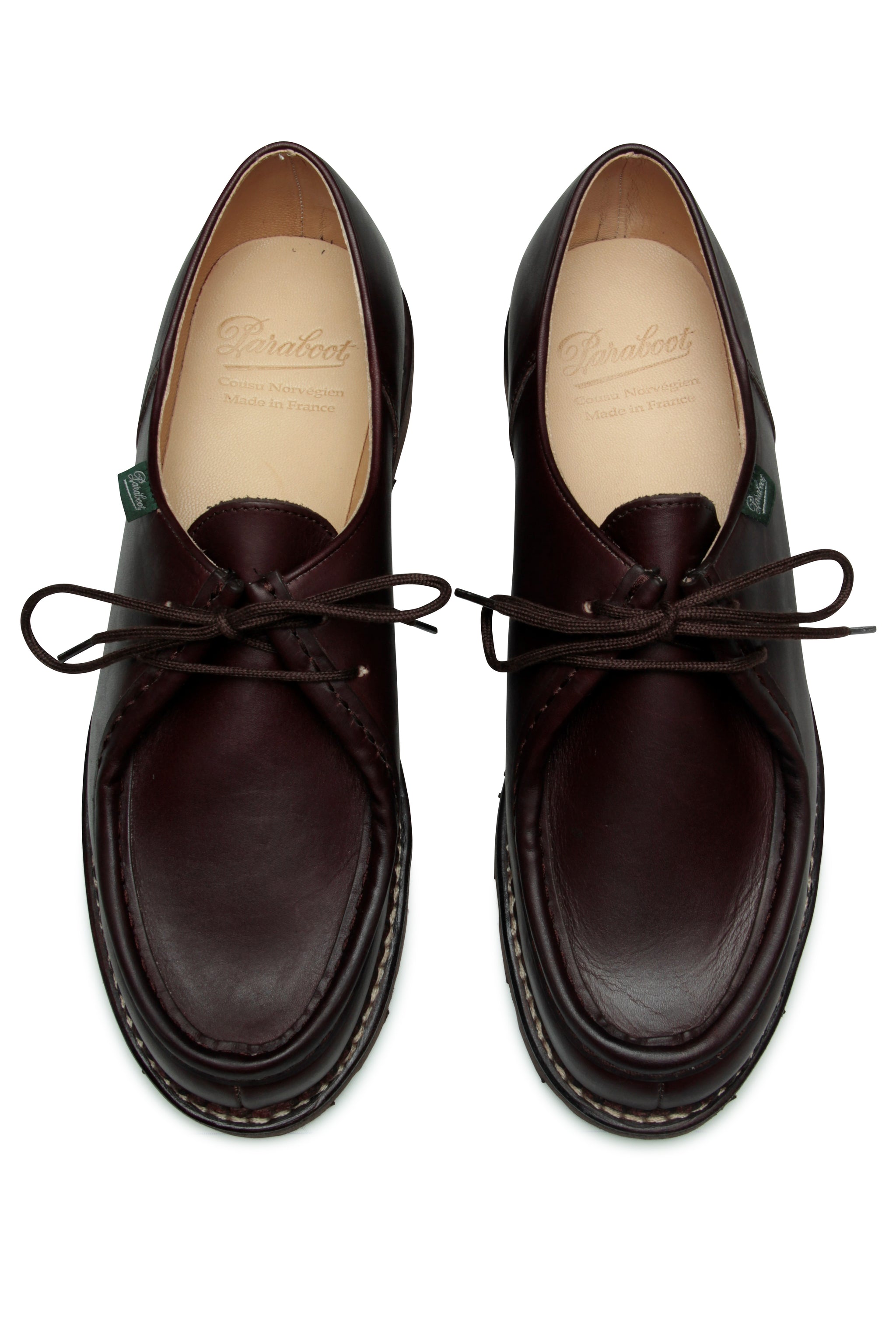 美品 Paraboot MICHAEL CAFE Paraboot Michael Lisse Café/Vison